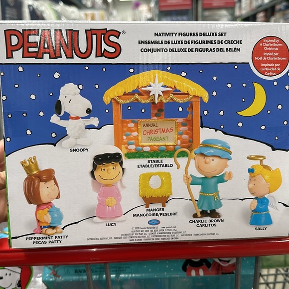 Peanuts Nativity figures deluxe set - Picture 2 of 2